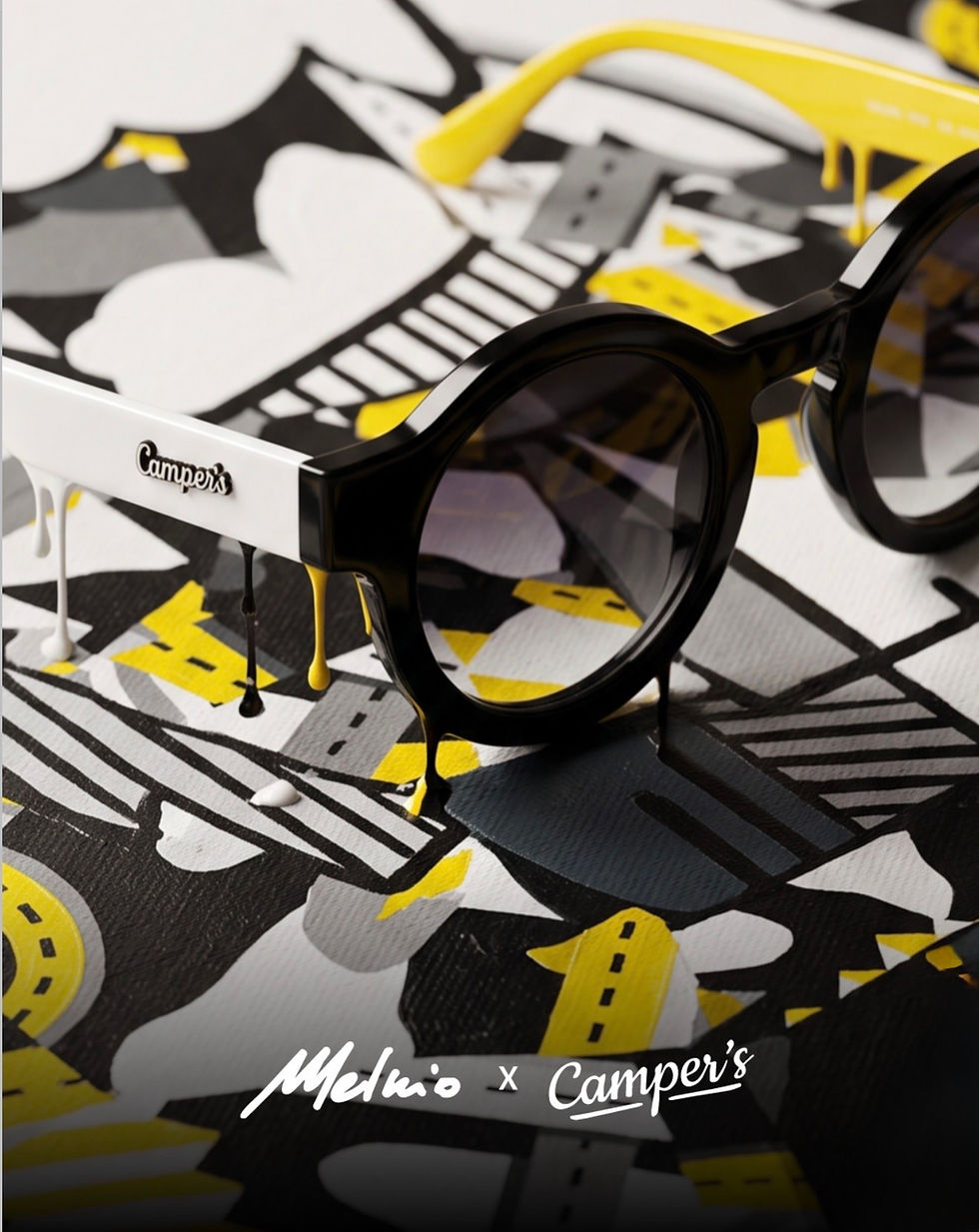 Occhiali d’artista Melkio x Camper’s Limited Edition tra arte contemporanea e design