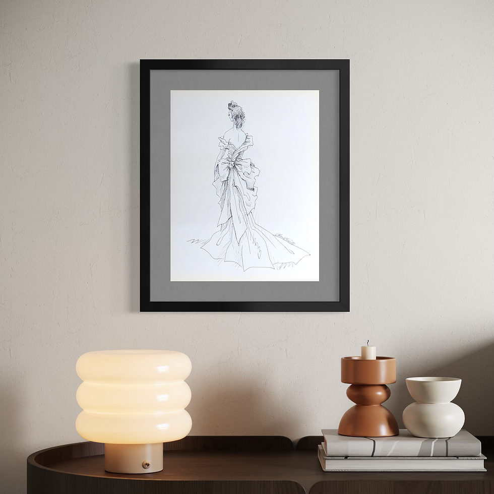 Dario Princiotta "Senza Titolo" 36x28 cm bozzetto su carta 2026