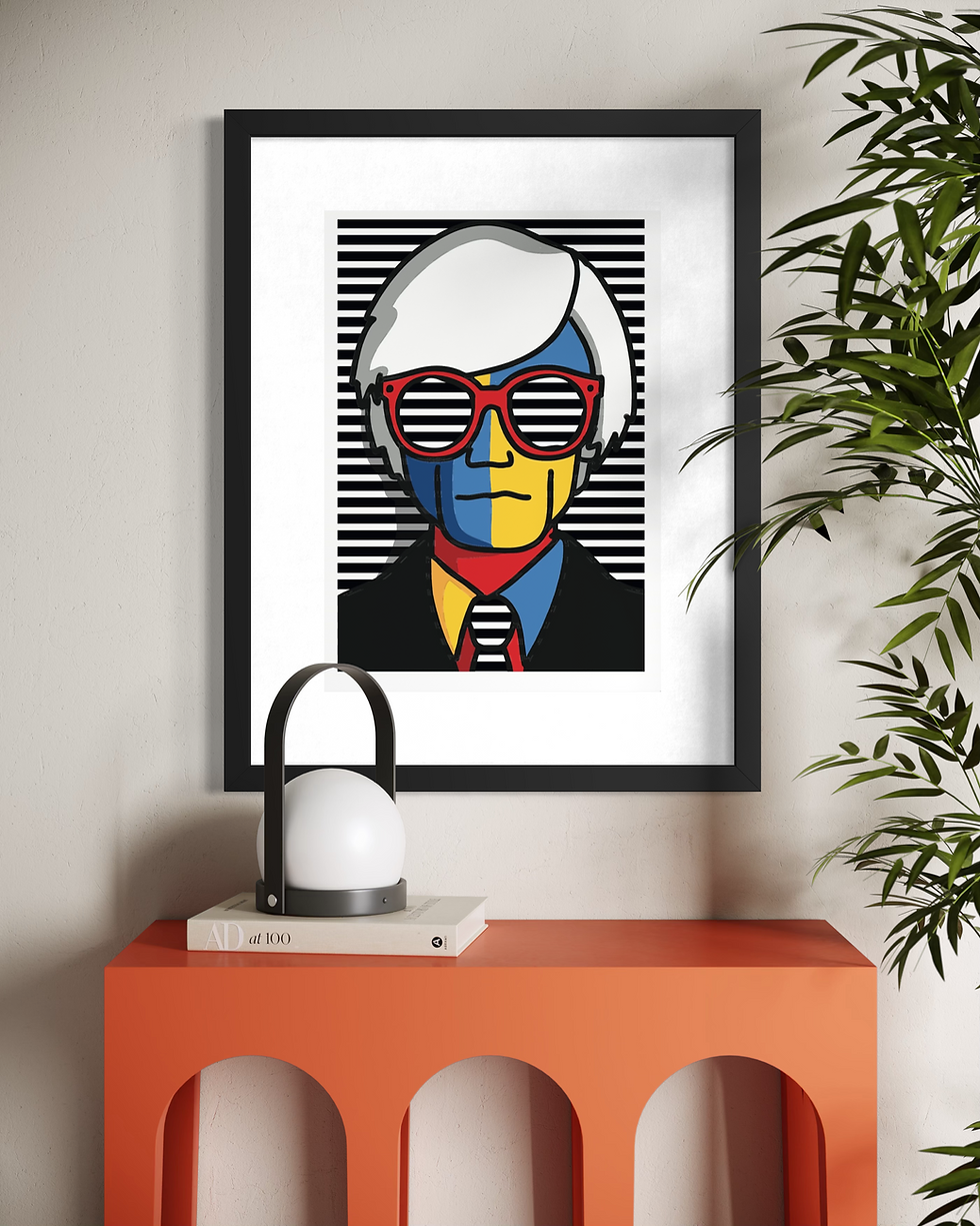 Melkio "Andy" 48x33 cm digital fine art 2025