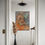 Miniatura: quadro astratto Giusy Di Noto "Occhi ri Capra" 110x80 cm tecnica mista 2025
