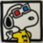 Melkio "3D Snoo" Serie Mini Vision 20x20 cm tecnica mista 2025