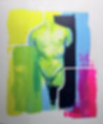 Collettivo Noa Psyche I acrilico su cartone telato 60x50 cm 2026