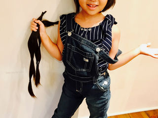 ヘアドネーションのお客さま☆