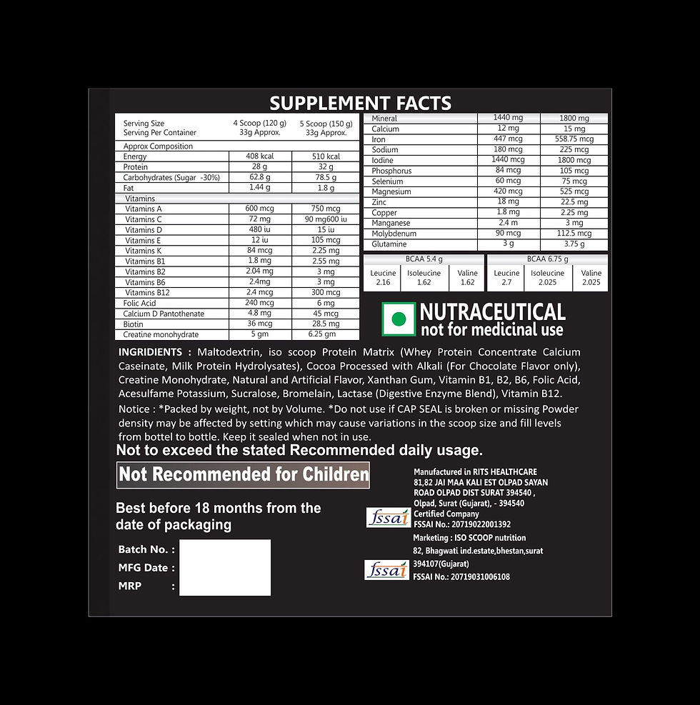 Thumbnail: KING 5X Mass isoscoop Nutrition 
