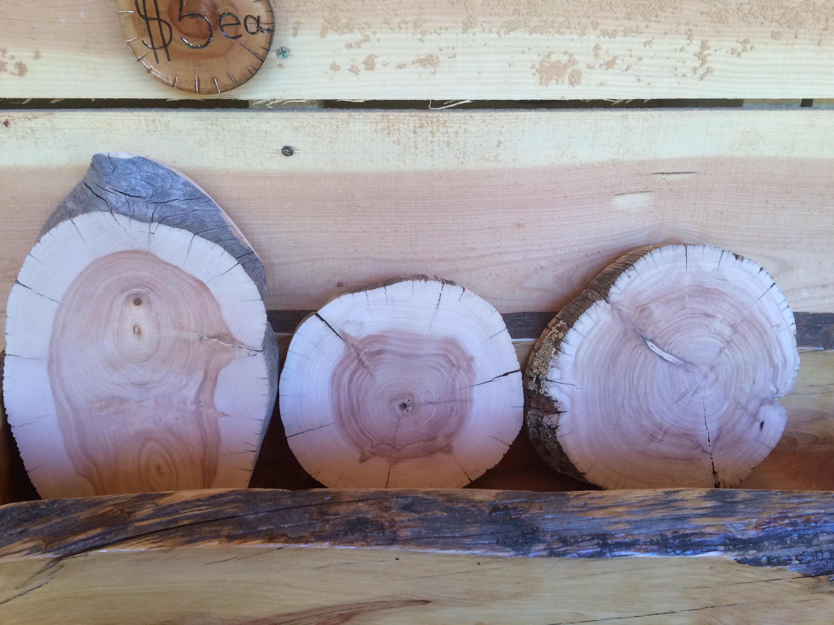 M and J Wood Sales High Rolls Rough cut lumber Juniper Planks