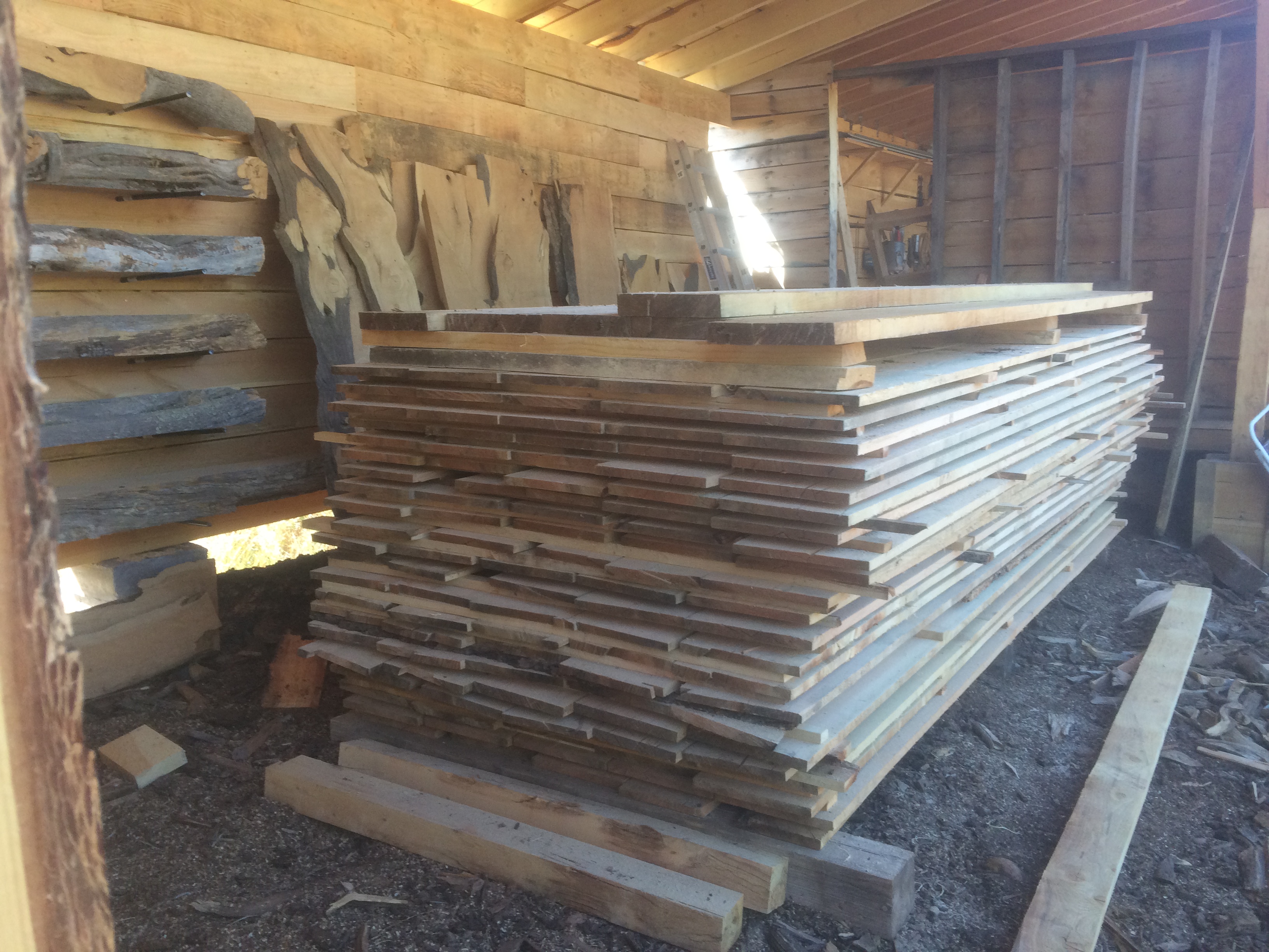 M And J Wood Sales High Rolls Rough Cut Lumber Juniper Planks