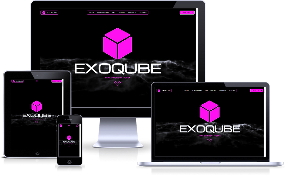 Old website design