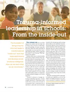 Screenshot of Tovi's Published Article on Mindful Magazine - Trauma-informed leadership in schools: From the inside-out