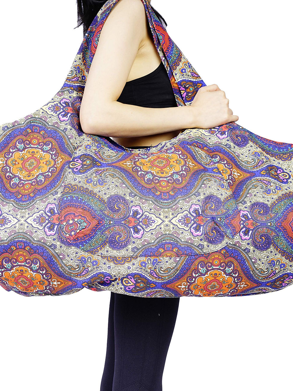 AOZORA - Yoga Mat Bag Large Yoga Mat Tote Sling Carrier with Pockets Fits Mats