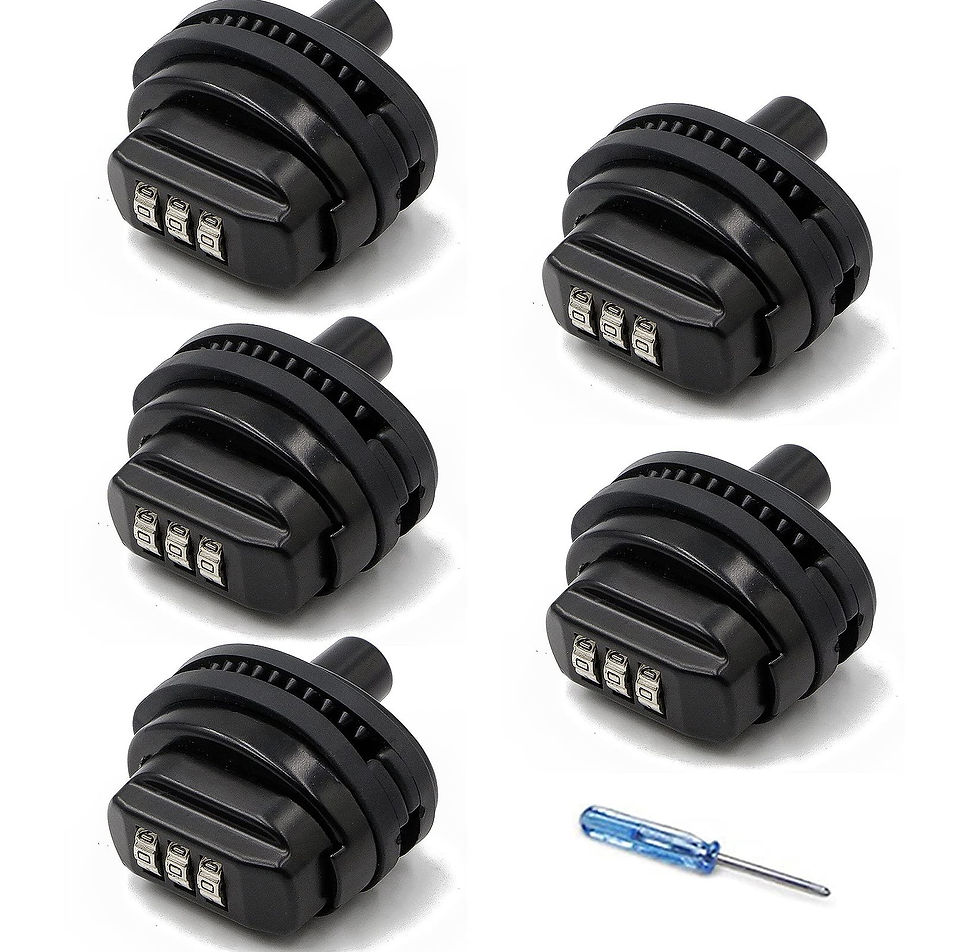 RIORAND - Trigger Lock 3 Digit Combination Gun Lock Compatible with Pistols