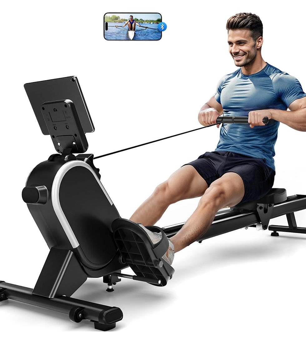 MOSUNY - Rowing Machine, MOSUNY Magnetic Rowing Machines for Home 350 LB