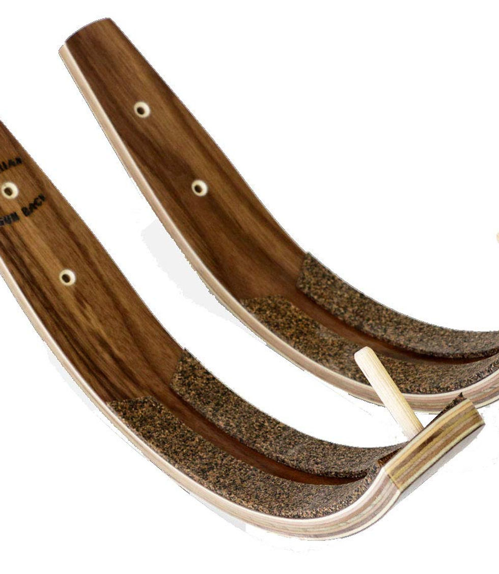 HAWAIIAN GUN RACK - Surfboard Wall Rack (Walnut)