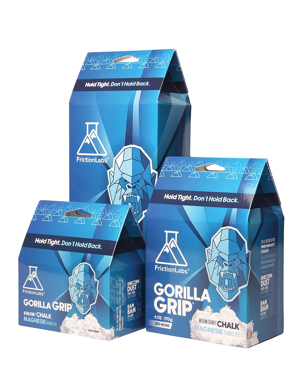 FRICTION LABS - Gorilla Grip 6oz - Chunky Texture - The New Standard in Chalk
