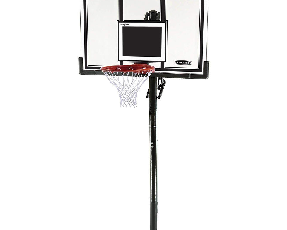 LIFETIME - 71525 Height Adjustable In Ground Basketball System, 54 Inch