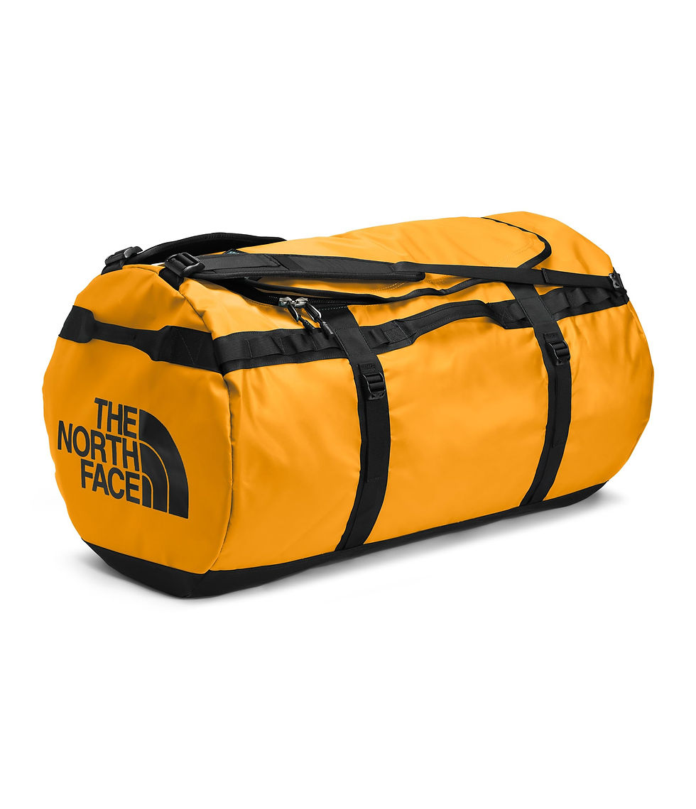 THE NORTH FACE - Base Camp Duffel—XXL, Summit Gold/TNF Black, One Size