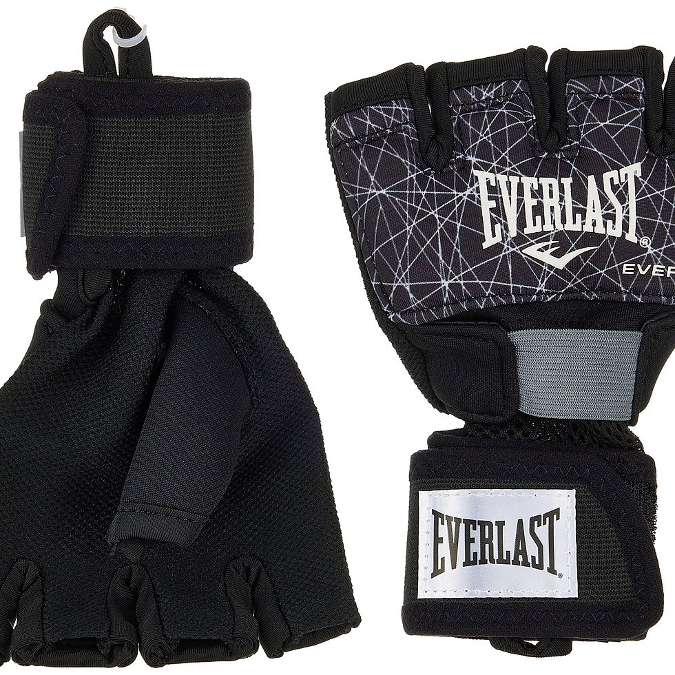 EVERLAST - P00001249 Printed Evergel Hand Wraps Black L