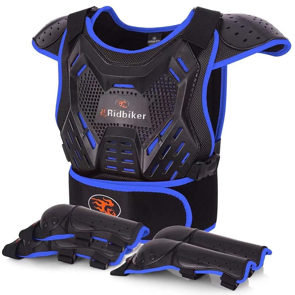 RIDBIKER - Kids Dirt Bike Gear Motorcycle Armor, Kids Chest