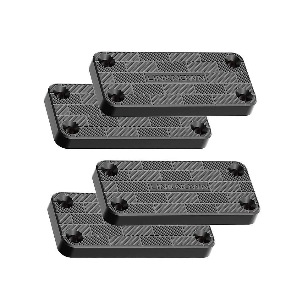 LINKNOWN - Gun Magnet Mount 55 Lbs Rating Magnetic Gun Mount for Car, Rubber