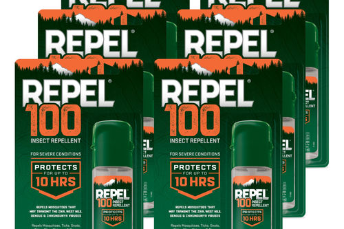 REPEL - 100 Insect Repellent, With DEET, 10-Hour Protection, 1-Ounce, (Pack of