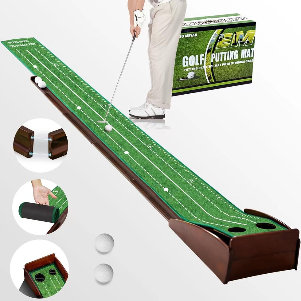 ELEKO MEYAR - Putting Green,Premium Putting matt for Indoor with Auto Ball