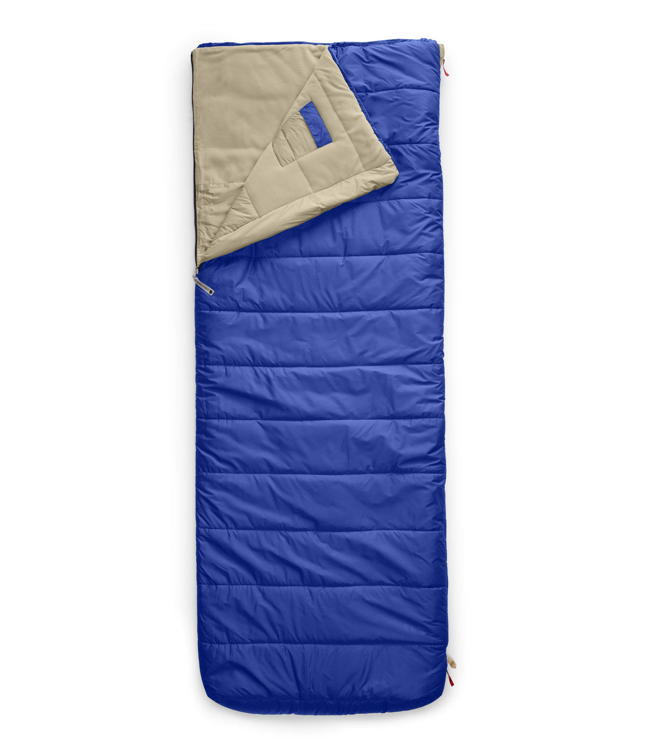 THE NORTH FACE - ECO Trail Bed 20 Sleeping Bag TNF Blue/Twill Beige Regular RH