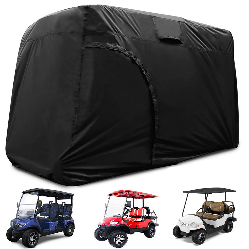 JOYMO - Golf Cart Cover 4 Passenger for Club Car Onward Lifted, 420D