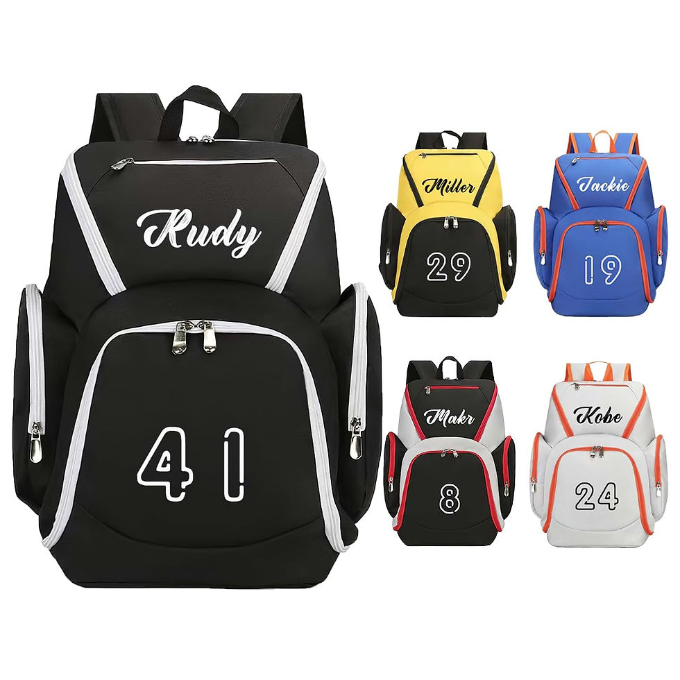 COTVERSE - Basketball Bag for Boys, Custom Basketball Backpack Soccer Bag