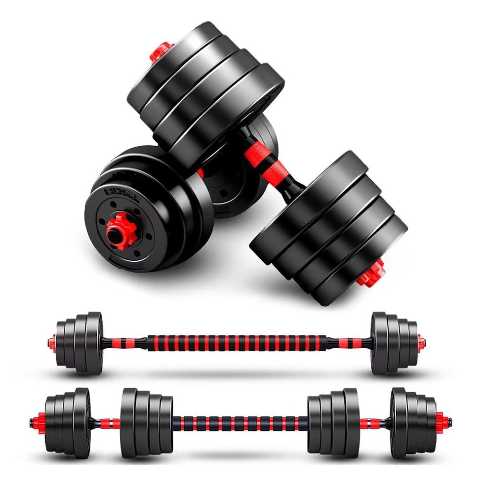BCBIG - Adjustable-Dumbbells-Sets,Free Weights-60lb(30lb*2) Dumbbells Set of 2