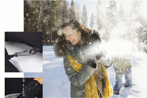 BALHVIT - -10℉ Waterproof Winter Gloves for Men & Women, Breathable Ski Snow