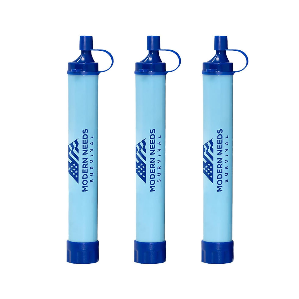 MODERN NEEDS - Ready Filter — Personal Water Filter Straw for Your Backpacking