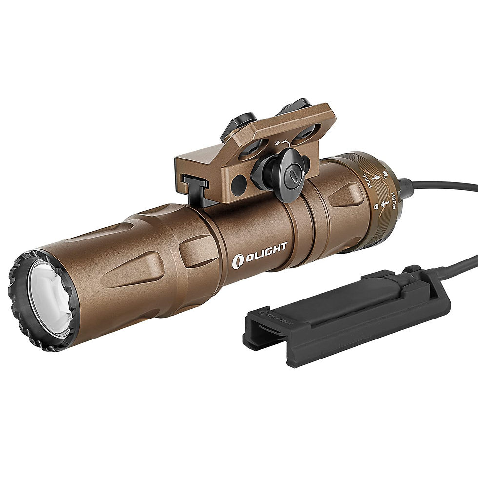 OLIGHT - Odin Mini 1250 Lumens Ultra Compact Rechargeable Mlok Mount Tactical