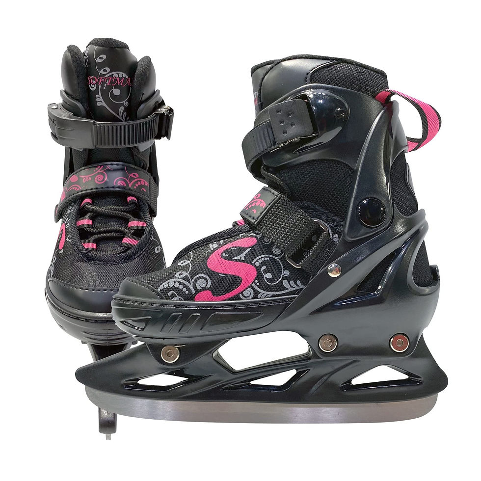 SOFTMAX - - Adjustable Ice Skates - Hockey Skates for Boys and Girls