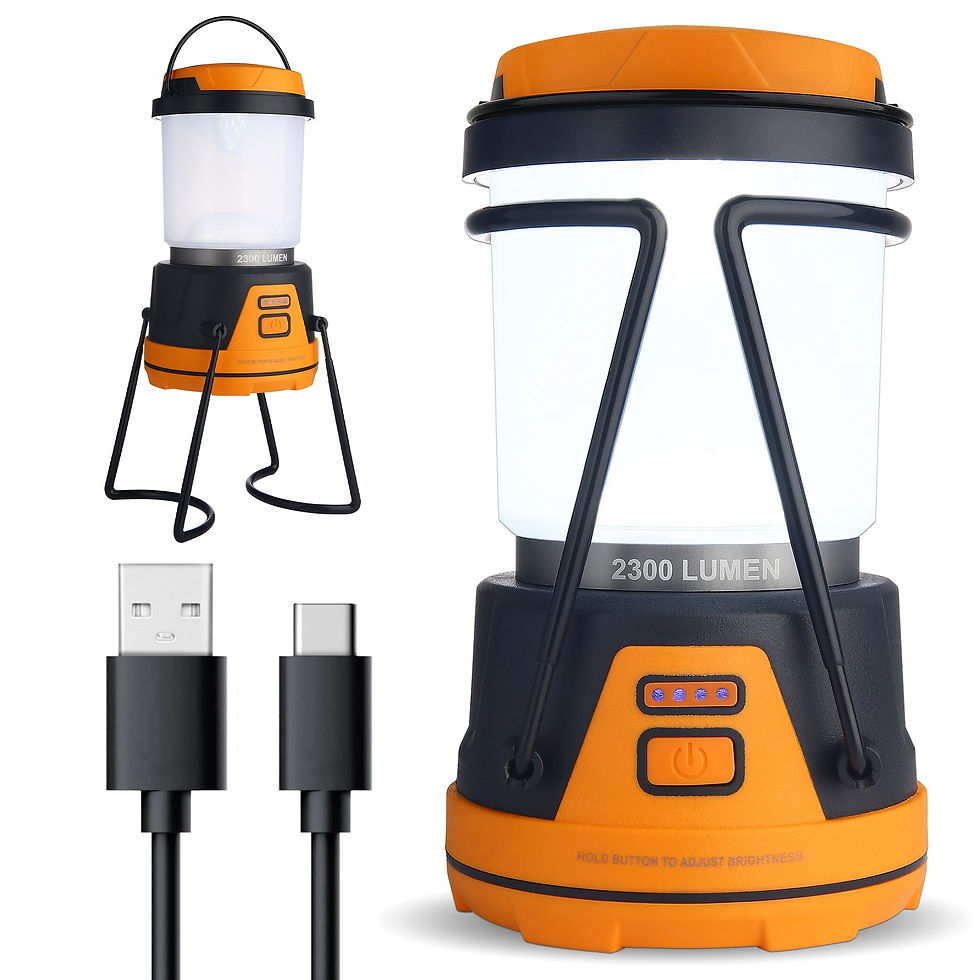 AYL - Rechargeable LED Camping Lantern - Power