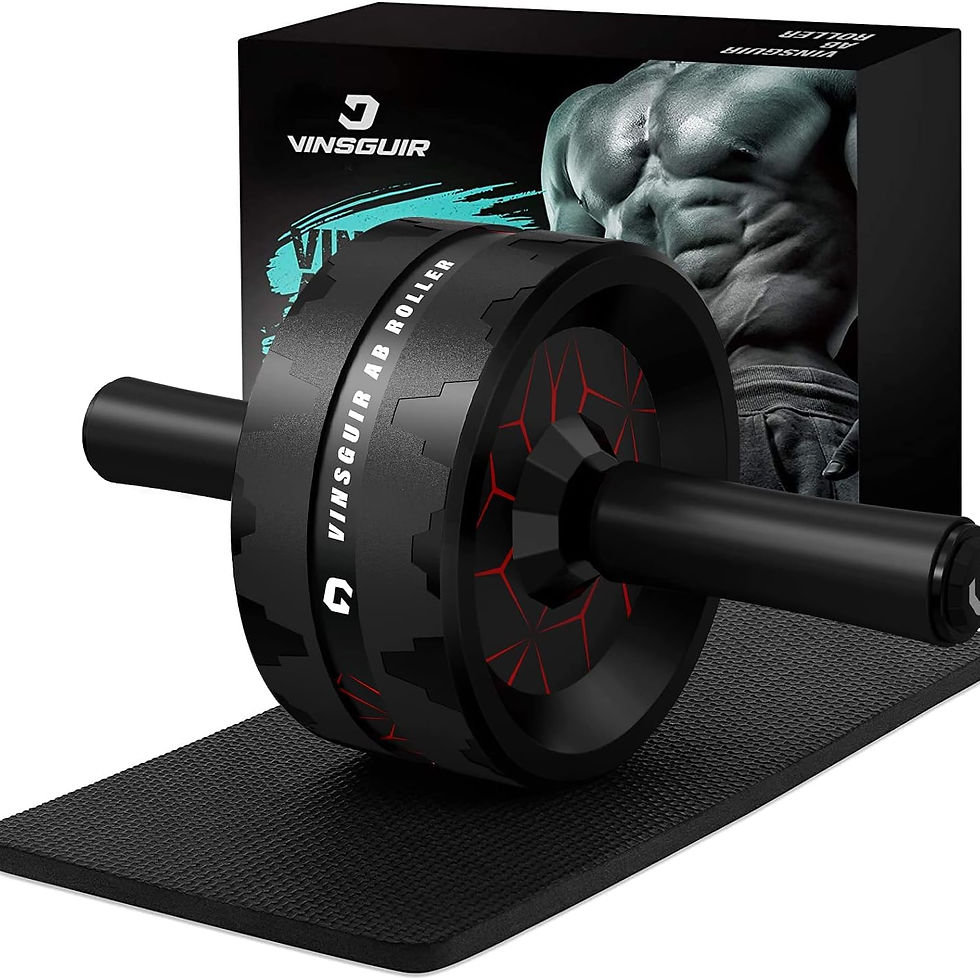 VINSGUIR - Ab Roller Wheel, Abs Workout Equipment for Abdominal & Core