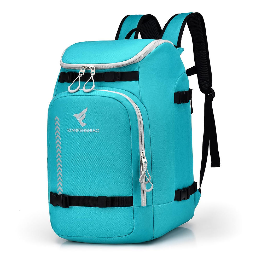 XIANFENGNIAO - Ski Boot Bag, 50L Ski Boot Travel Backpack, Waterproof Ski