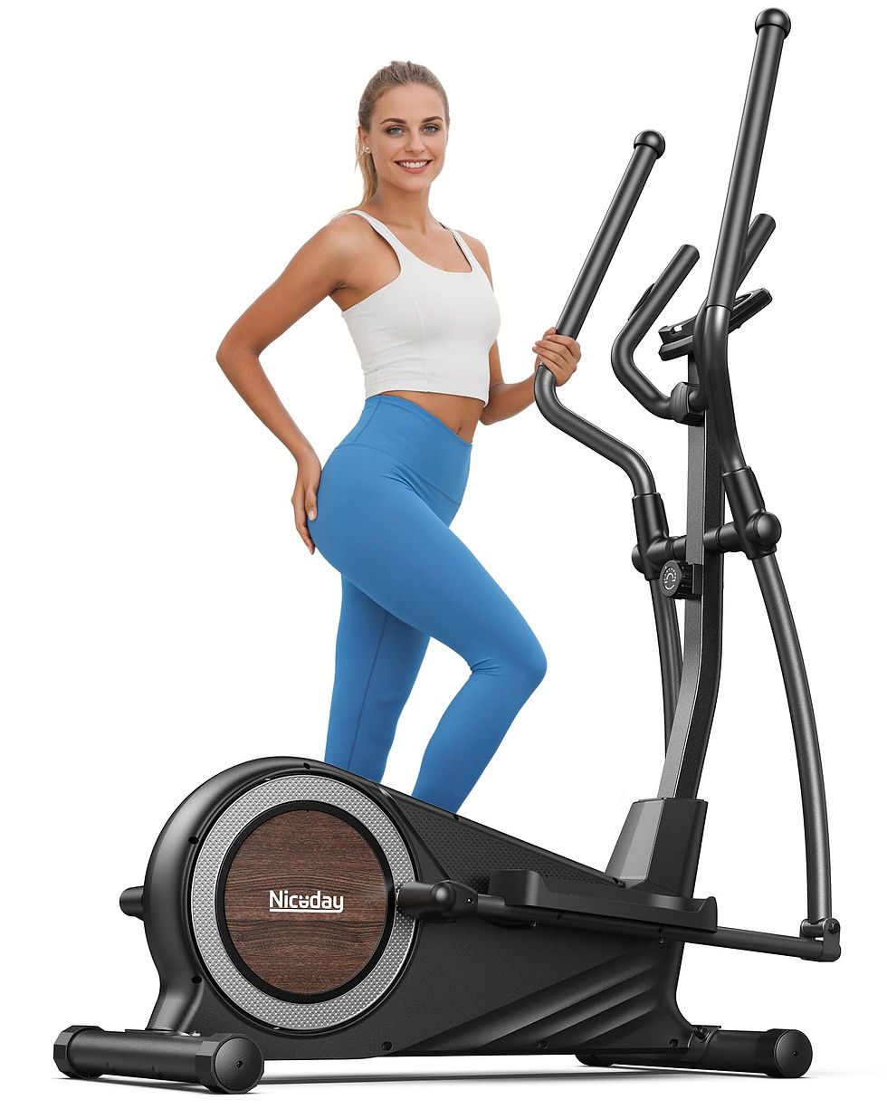 NICEDAY - Elliptical Exercise Machine, Elliptical Machine for Home, Elliptical