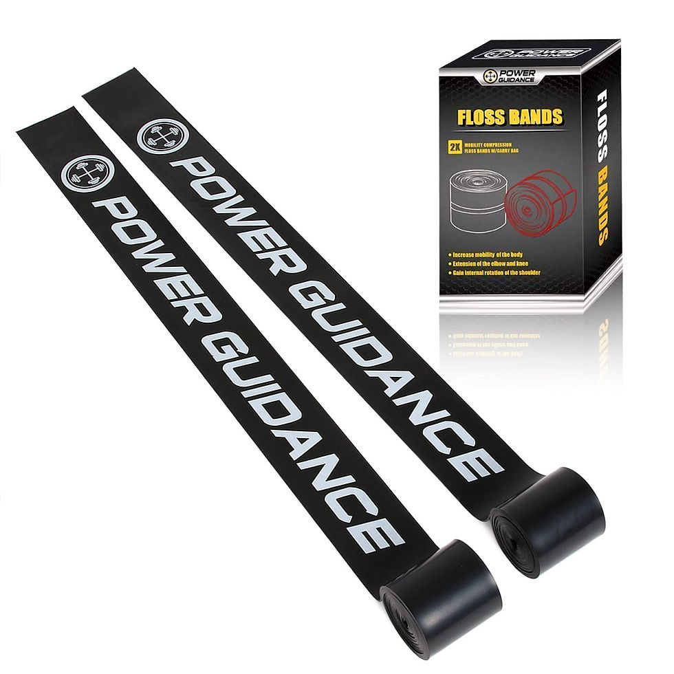 POWER GUIDANCE - Muscle Floss Bands - Compression Bands - Mobility & Recovery