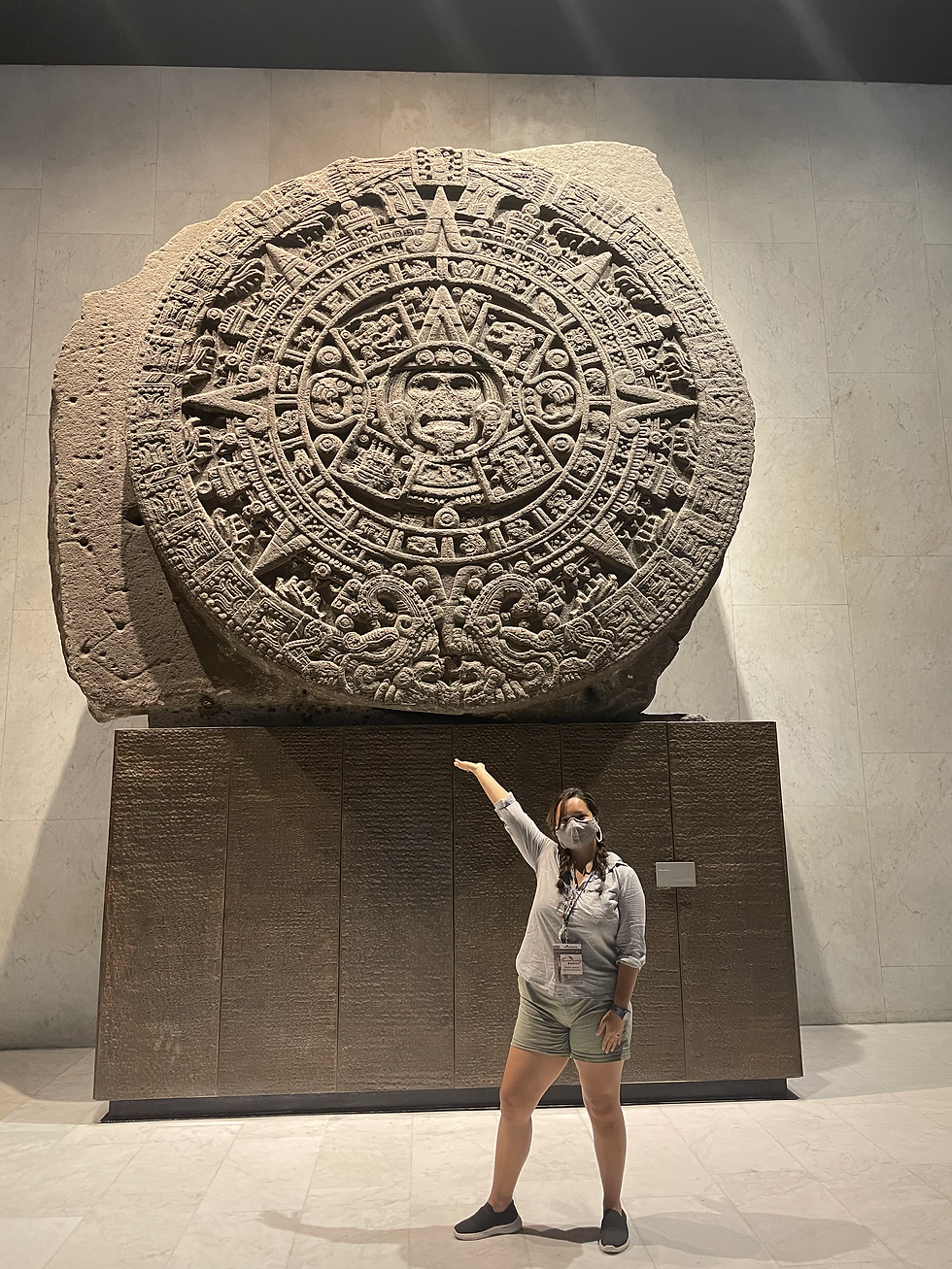 Piedra del Sol Aztec Calendar Museo Nacional de Antropologia Mexico City, Mexico