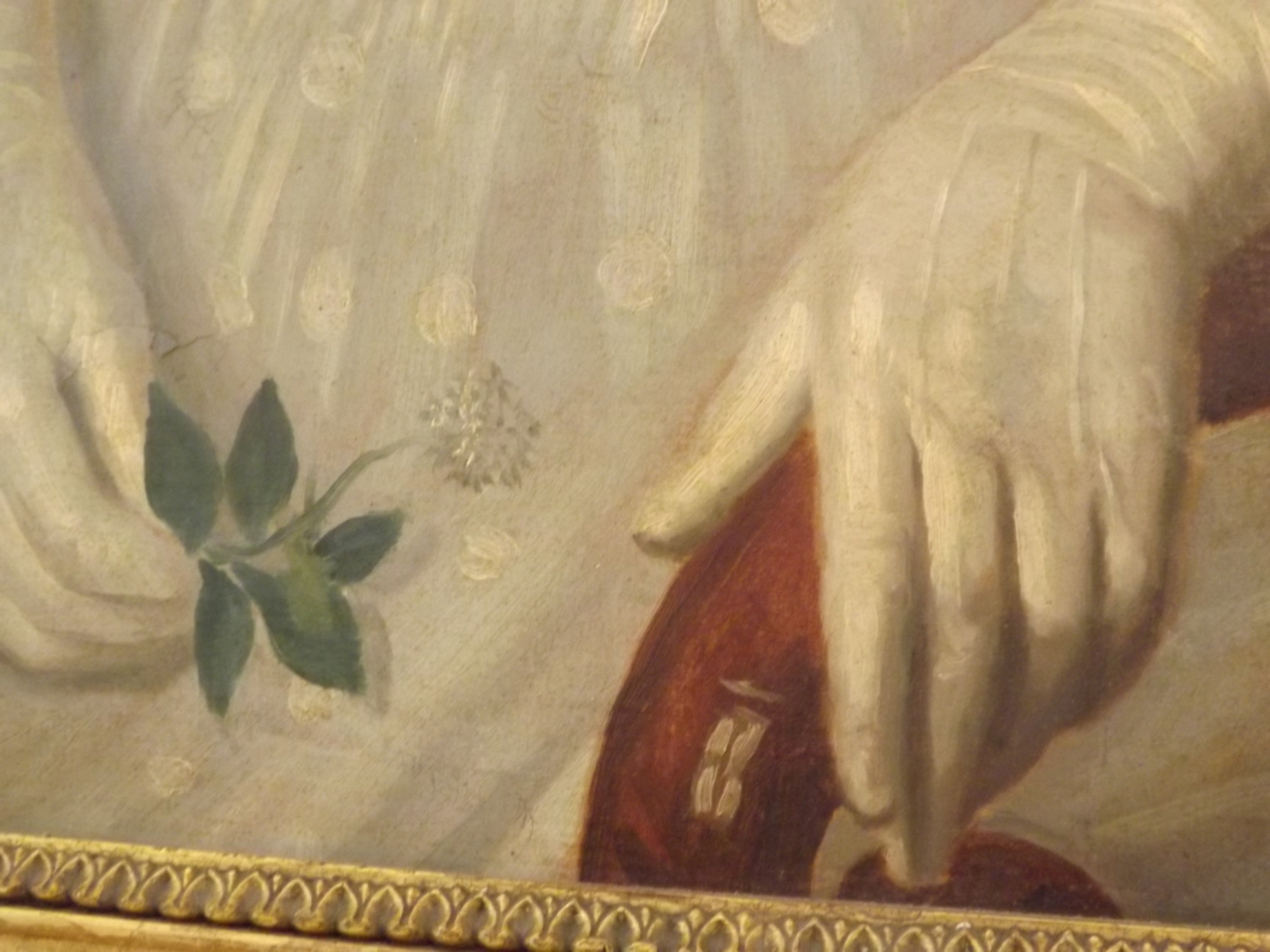 Quadro Antico Ritratto Di Dama Fatucchi Via Cavour