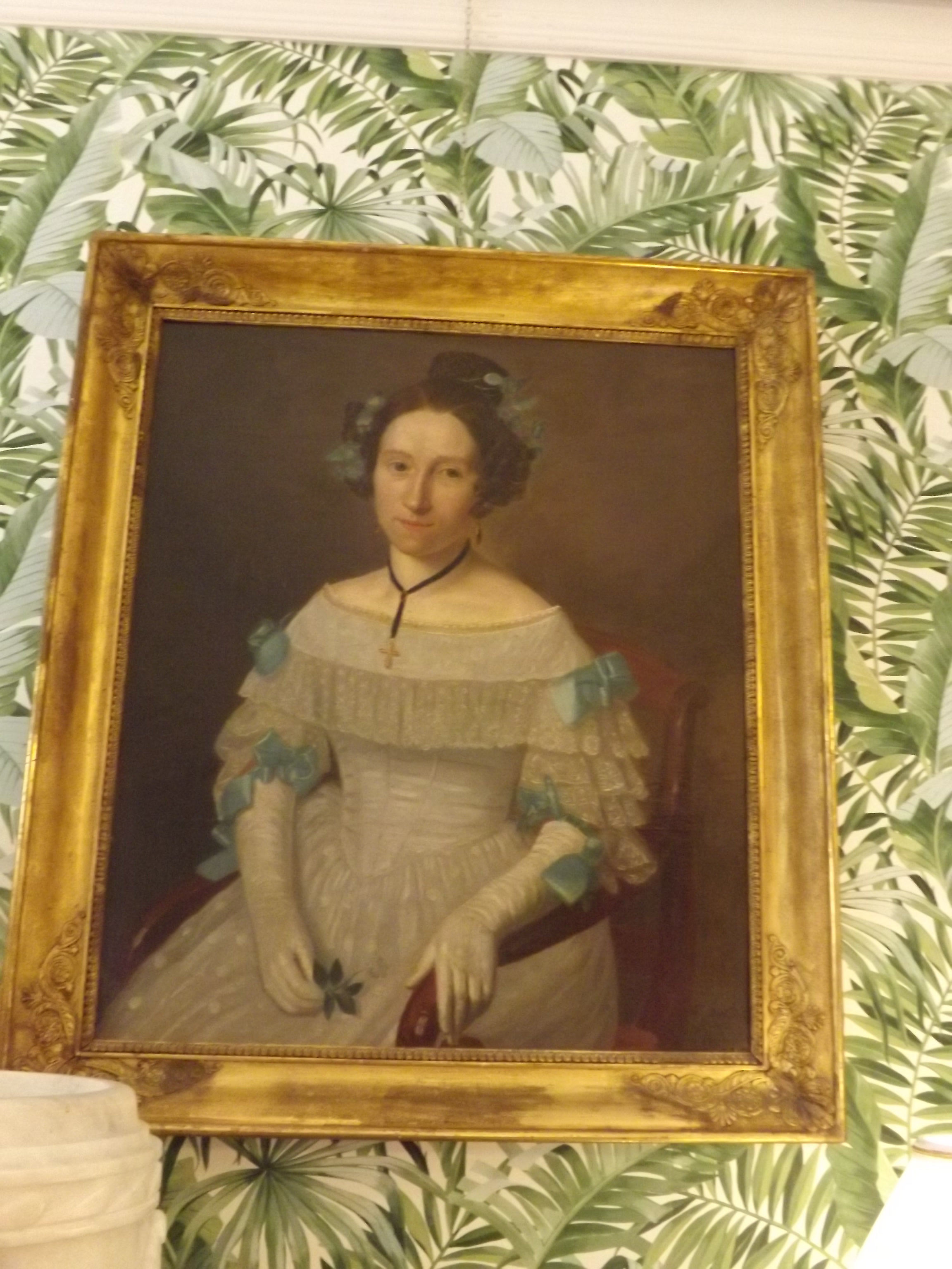 Quadro Antico Ritratto Di Dama Fatucchi Via Cavour