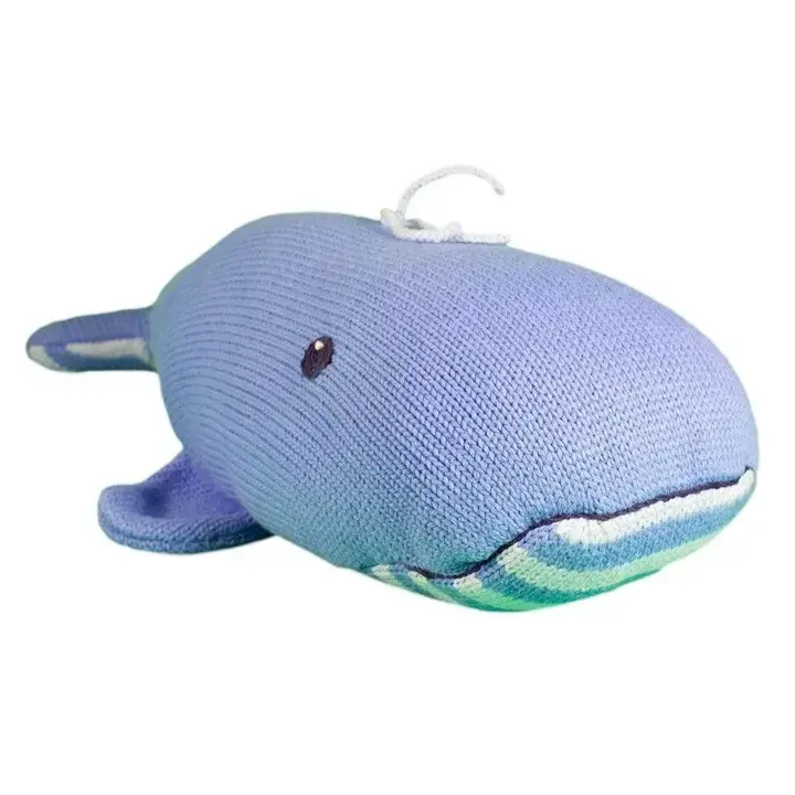Wally The Whale Knit Doll