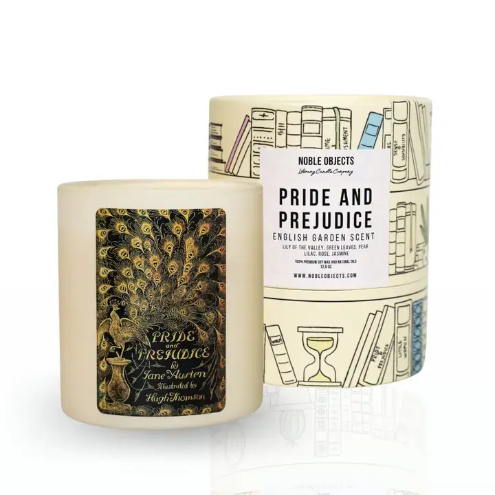 Pride and Prejudice Book Candle