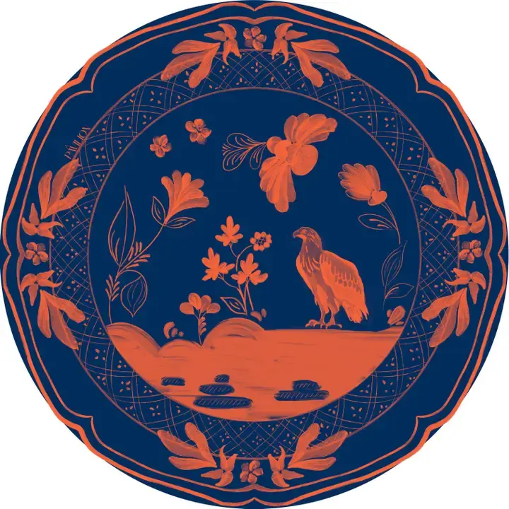 Navy Falcon Mini Hors d'oeuvre Plates