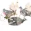 Thumbnail: Fine Art Print Paper Pigeon Garland
