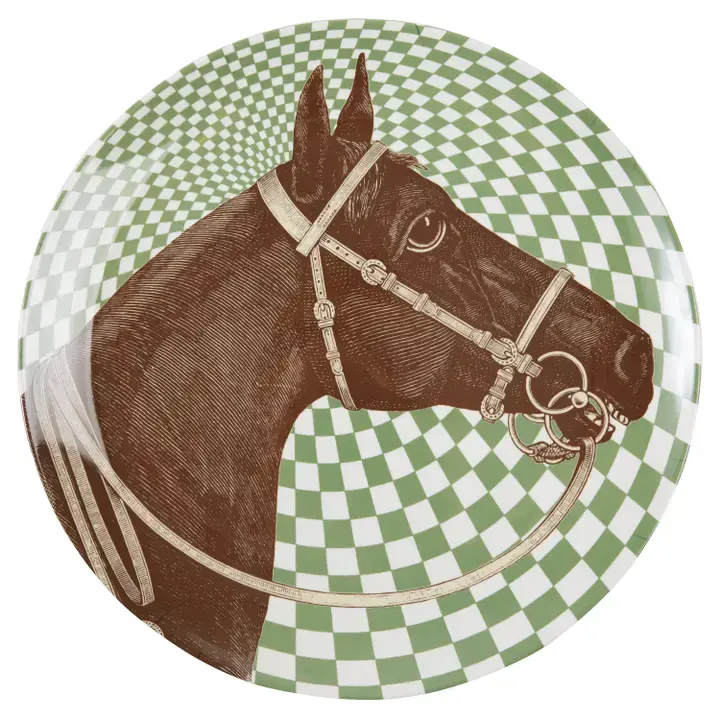 Equus Round Platter
