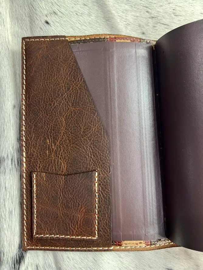 Thumbnail: Wrapped Leather Bible Cover