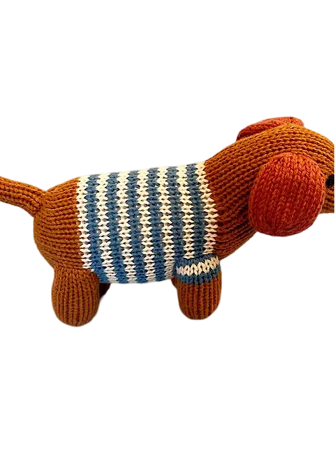 Thumbnail: Dachshund Baby Rattle