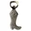 Thumbnail: Nickel Etched Cowboy Boot Bottle Opener