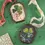 Thumbnail: Locket Framed Clover With Bow Giclee