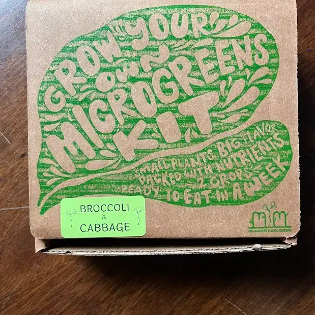 Microgreens Broccoli And Cabbage Grow Kit